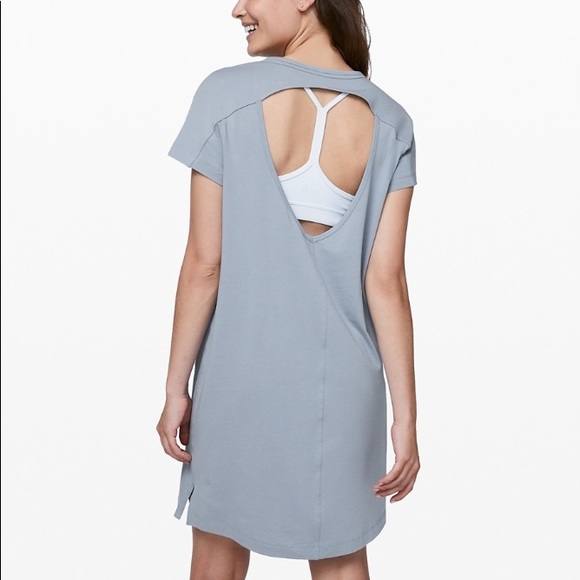 lululemon athletica Dresses & Skirts - Lululemon Day Tripper Dress - Chambray blue